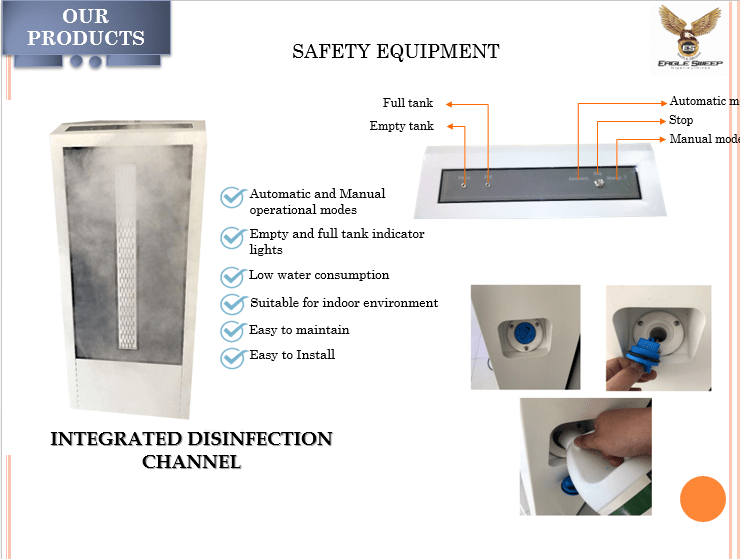 Integrated disinfector device